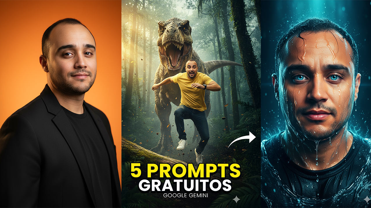Leia mais sobre o artigo (GRÁTIS) 5 Prompts Profissionais para você criar fotos com o seu ROSTO
