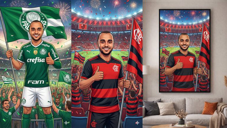 Leia mais sobre o artigo Como criar  Caricatura de Futebol com Inteligência Artificial