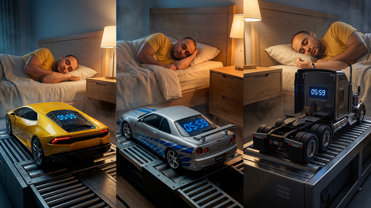 Leia mais sobre o artigo Como criar Vídeo de Veículo Despertador Miniatura com Inteligência Artificial